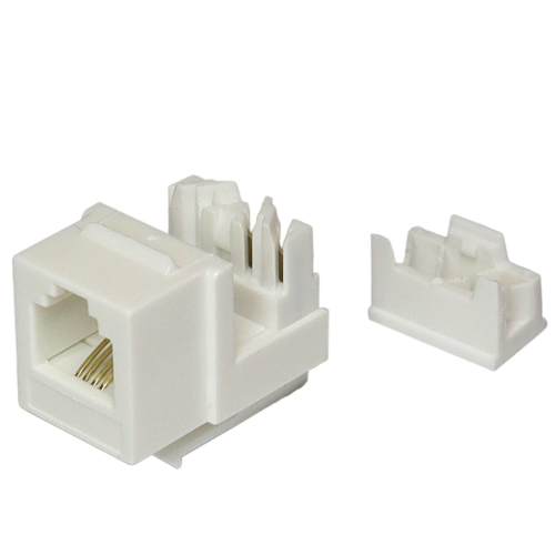 Keystone module, RJ12 socket, UTP, 110